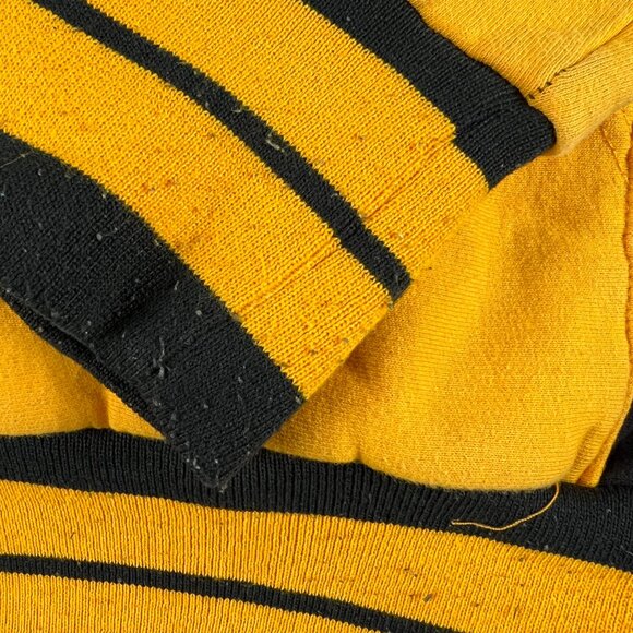 AACA Retro Grambling State Tigers Sweatshirt Extra Large Black & Yellow Hoodie - Picture 7 of 16